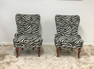 Emma – Zebra fåtöljer