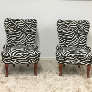 Emma – Zebra fåtöljer